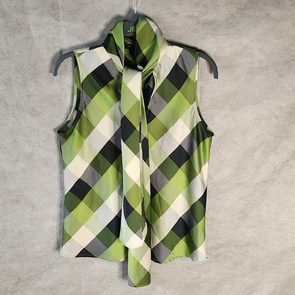 Nine West Suit Women's Sleeveless Tie Neck Top - Picture 1 of 12